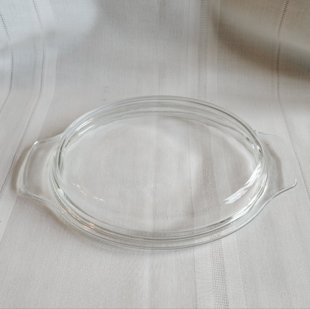 Replacement Lid for Vintage Anchor Hocking 1 1/2  Qt Oval Casserole Baking Dish